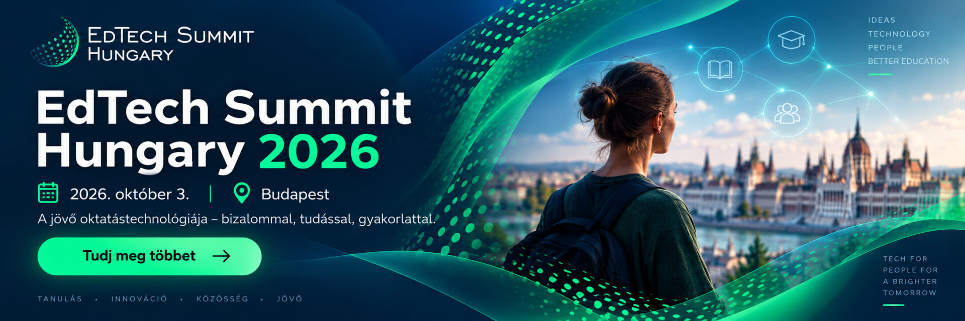EdTech Summit Hungary 2026 – Magyar Oktatástechnológiai Konferencia és Kiállítás – 2026. október 3., Budapest